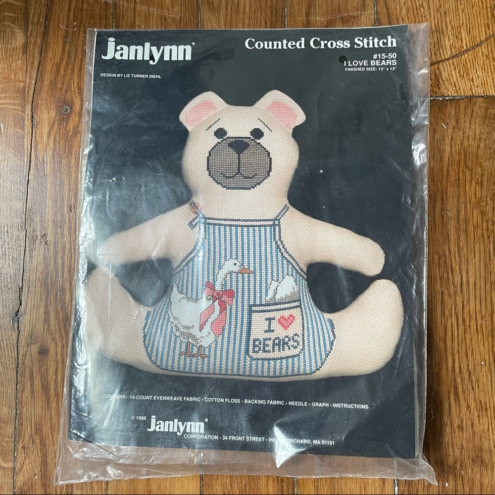 JANLYNN I LOVE BEARS BY LIZ TURNER DIEHL